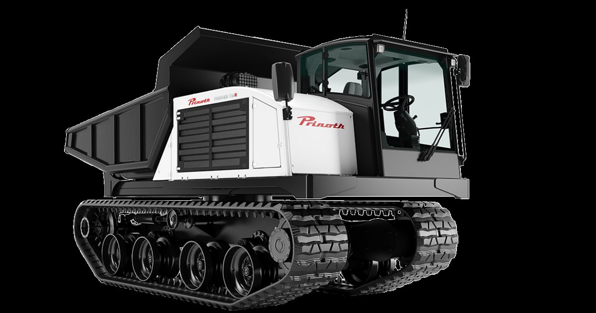 ミニカー PANTHER T14R / ROTATING DUMPER 1/43 Panther T14R - Rotating Dumper - Prinoth